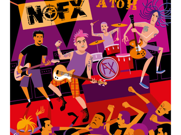 SHAG art for NOFX A-H